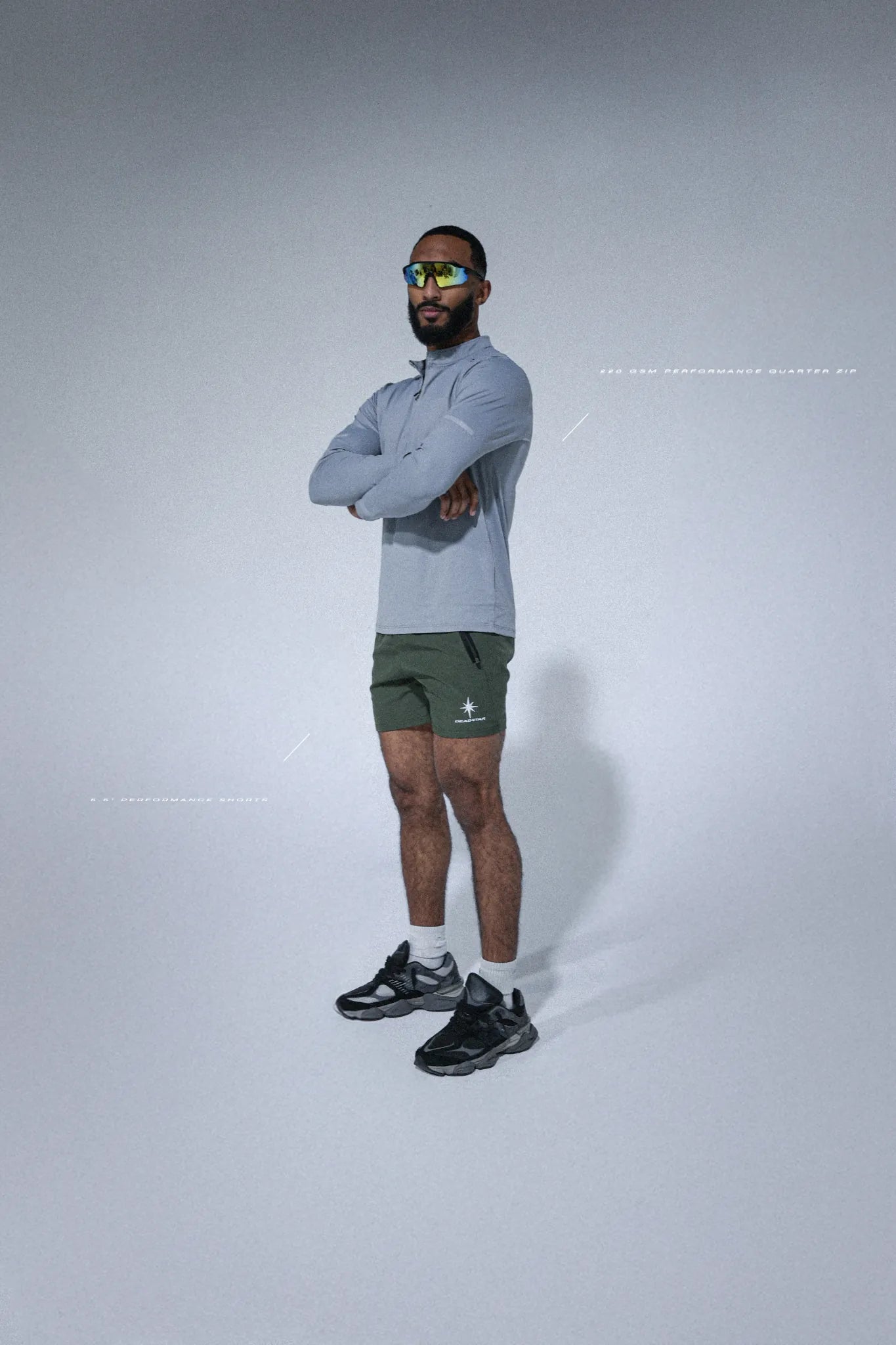 LONG SLEEVE PERFORMANCE HALF-ZIP