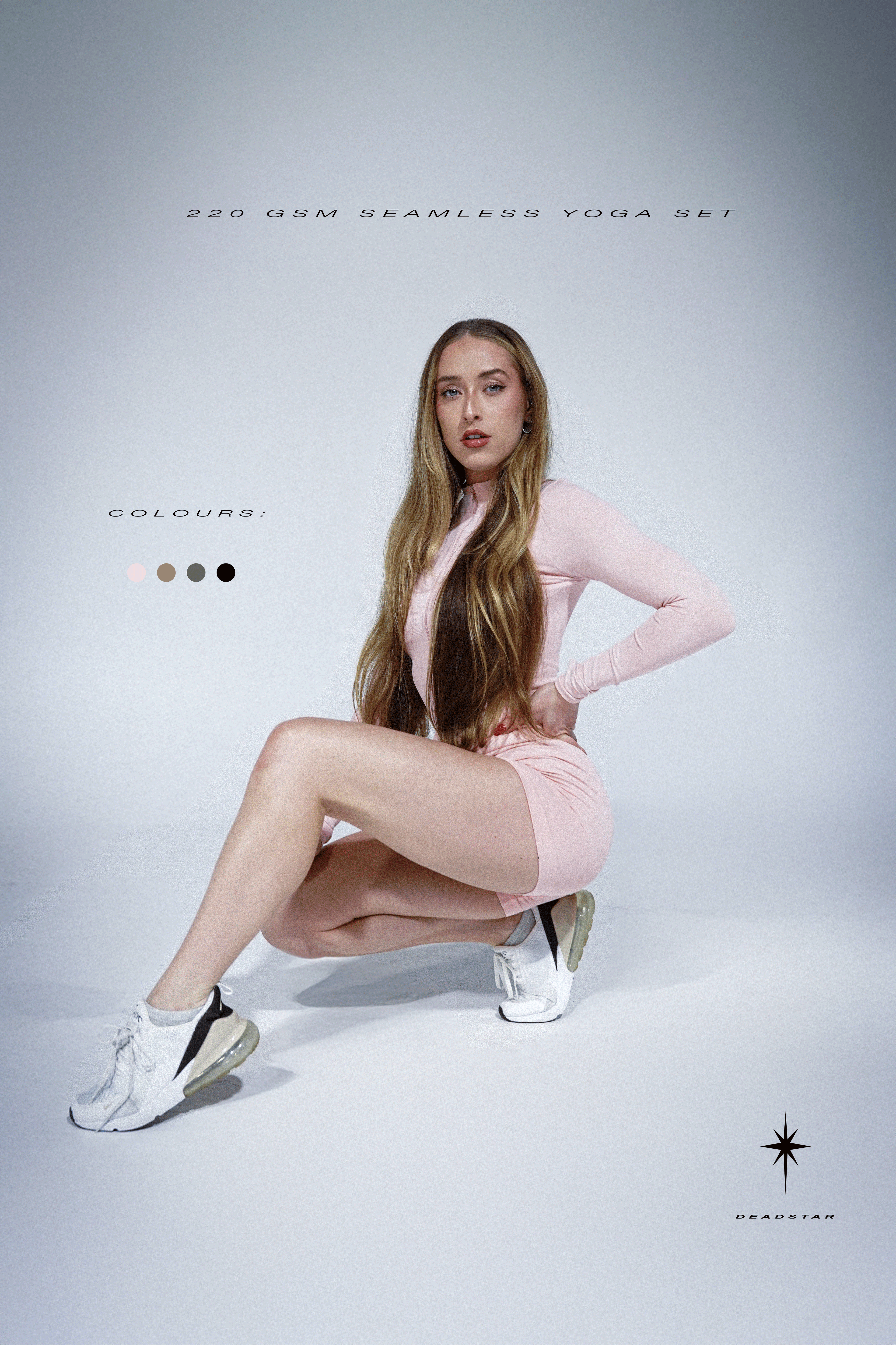 220 GSM SEAMLESS YOGA SET